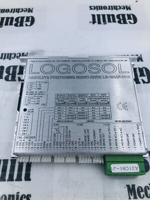 Logosol LS-182AP-1218 Intelligent Absolute Positioning Servo Drive 18-90V 10A