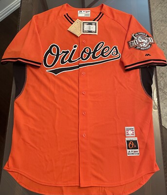 Rare NWT Cal Ripken Jr #8 Baltimore Orioles Authentic Majestic BP Jersey 52/2XL