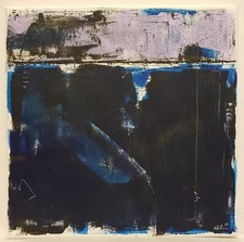 No.479 Original Abstract Modern Minimal Textured Painting By K.A.Davis 