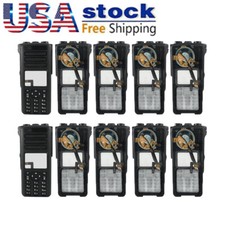 10X Front Housing Cover Case Replacement for XPR7550 Two Way Radio W/ Speaker