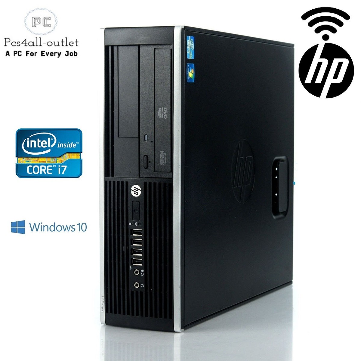 HP Elite 8300 SFF PC - FAST Intel i7 CPU 16GB RAM 2TB HDD