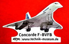 Air France CONCORDE Sticker 5 1/4in x 3 1/2in...