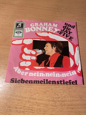7'' GRAHAM BONNEY UND DIE JAY FIVE * Siebenmeilenstiefel (DEUTSCHER SCHLAGER)
