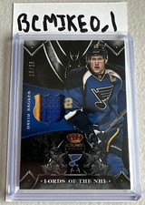 2012 Rookie Anthology Crown Royale Lords of the NHL /25  David Backes #LN-DB