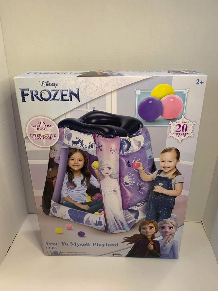 Disney Frozen True To Me Playland Ball Pit 20 bolas flexibles suaves unisex niños Foto 2 de 4