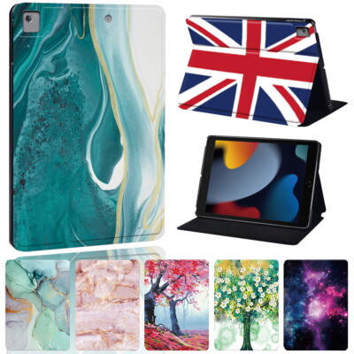 Bunte PU Leder Ständer Abdeckung Etui für Apple iPad 23456789/Mini 1234567 + Stift