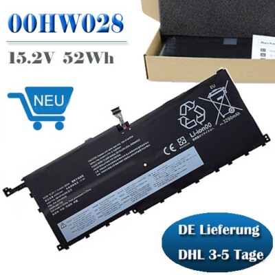 00HW028 00HW029 akku für Lenovo Thinkpad X1 Carbon 4th Gen 4 2016 01AV438