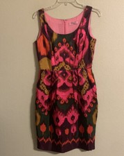 Eliza J ikat sleeveless dress size 6