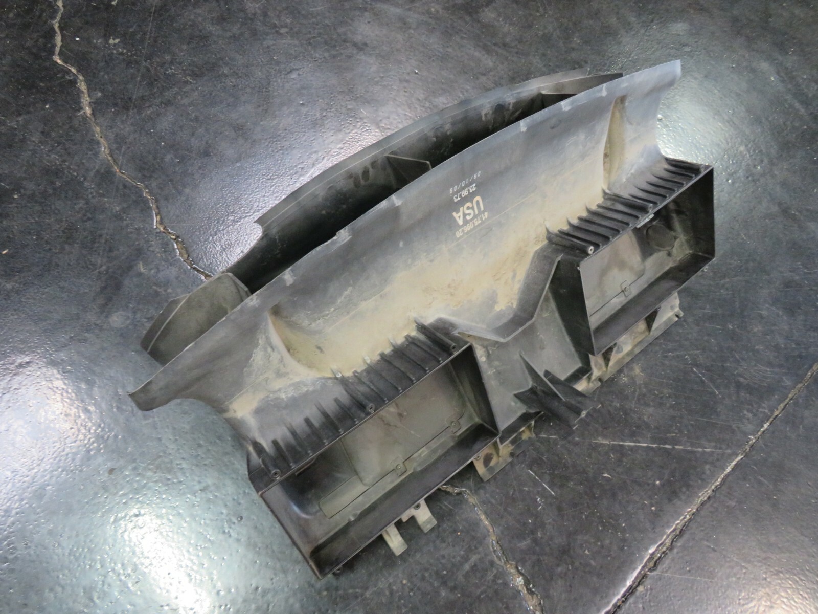 Ferrari California, Lower Air Cleaner Box / Duct / Shroud,  Dmg Used, P/N 239977