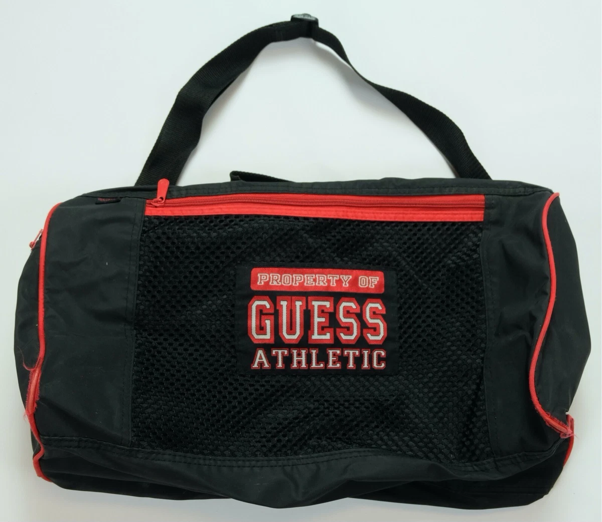 Rare Vintage GUESS Watches Property of Guess Athletic Spell Out Duffle Bag  90s | eBay