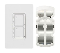 Durable Lutron Maestro 300 W Single Pole White Indoor Touch Combination Dimmers Durable Lutron Maestro 300 W Single Pole White Indoor Touch Combination Dimmers