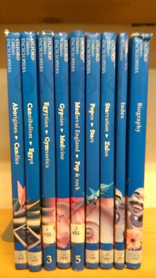 Oxford Children's Encyclopedia: Collection of 9 Non-Fiction