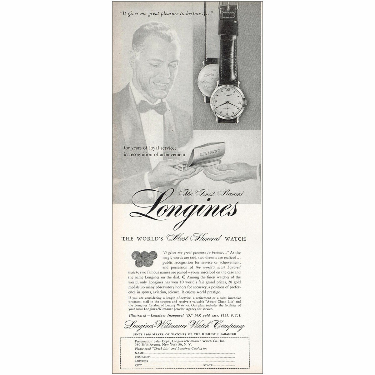 longines ad near me
