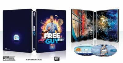 NEW Free Guy [SteelBook] [4K Ultra HD + Blu-Ray + Digital] [2020]