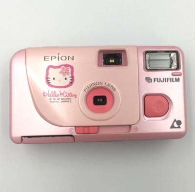 Fujifilm Epion Hello Kitty 35mm Film Camera Sanrio Pink Rare