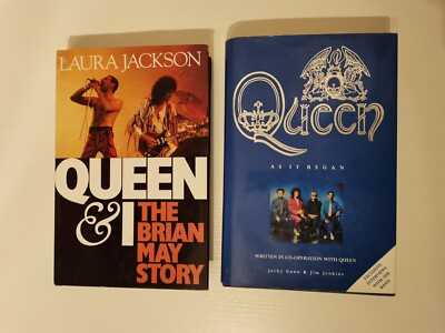 Laura Jackson Queen The Brain May Story and Queen As It Began Books