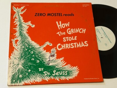 HOW THE GRINCH STOLE CHRISTMAS Zero Mostel Reads Dr. Seuss Songs from many Lands