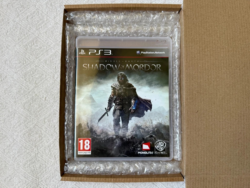 Middle-Earth Shadow of Mordor PS3 - UK PAL VGC CIB - High Quality Packing - Image 2 of 4