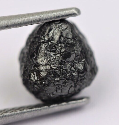 4 Diamants Bruts Naturels Noir-gris – 1 Carat Total – Non Taillés, Pour Fabrication De Bijoux – Neuf Sans Emballage