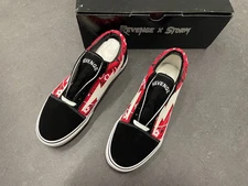 100% Authentic Revenge x Storm Vans Original Classic Rag Red Multiple Sizes