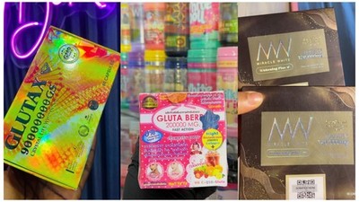 Glutax Crystal & Miracle White Radian jugendlich strahlende natürliche gesunde Haut (eine