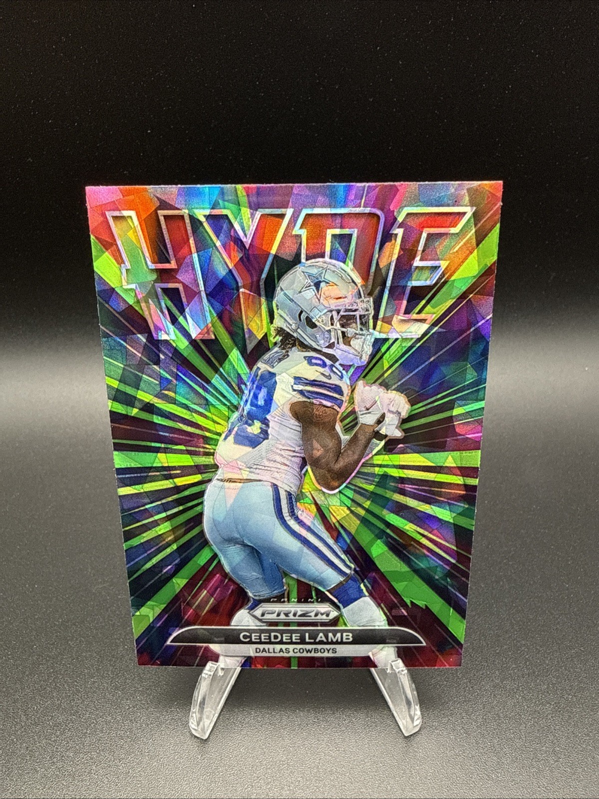 Panini 2021 Prizm CeeDee Lamb Dallas Cowboys Hype #H-6 Football Trading Card