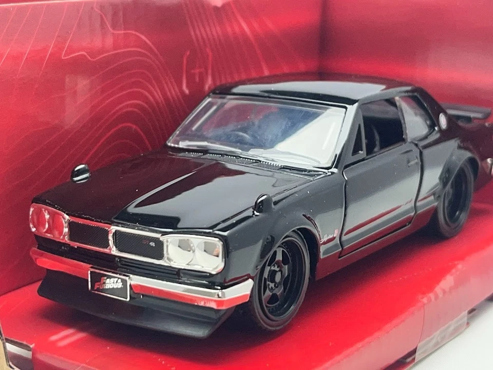 3x Fast & Furious Dodge Charger Nissan Skyline RX-7 1/32 Diecast Model Cars Jada - Image 3 of 4