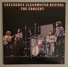 Creedence Clearwater Revival The Concert Vintage Vinyl LP Record VG  Fantasy