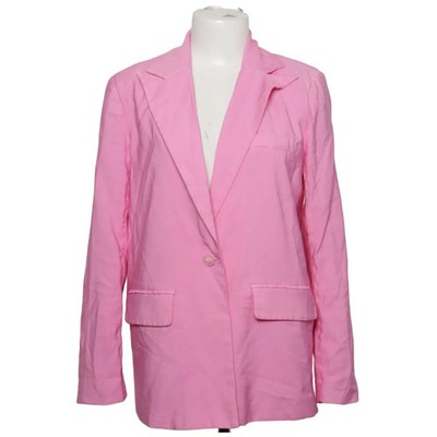 Object, Blazer, Größe: 36, Pink, Polyester/Viskose, Einfarbig, Damen #rbj