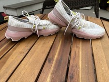 Sorel Kinetic Impact Lace Women's Sneakers White/Pink Size 8 Running Shoes
