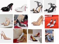 2026 womens stiletto heel sandals high heels 8cm 10cm fashion shoes sz 35-42