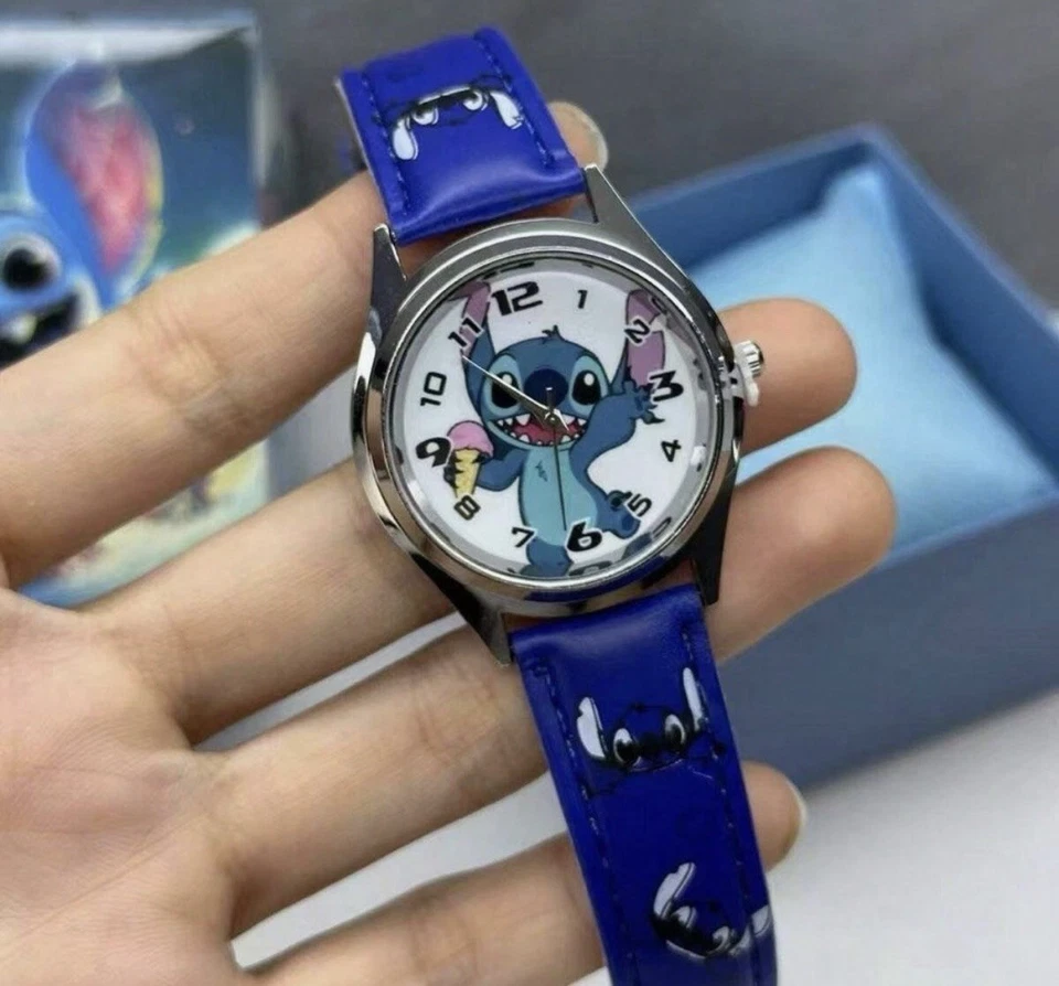 Reloj Pulsera Stitch Mujer Niños Niñas Niños Regalo Joyería Juguete. Foto 3 de 4