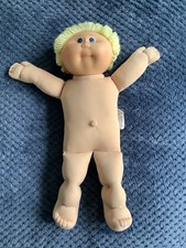 Cabbage Patch Kids Vintage 1985 Blonde Hair Blue Eyes