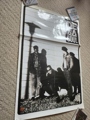 De La Soul Is Dead promo poster 1991 rare rap promotional hip hop