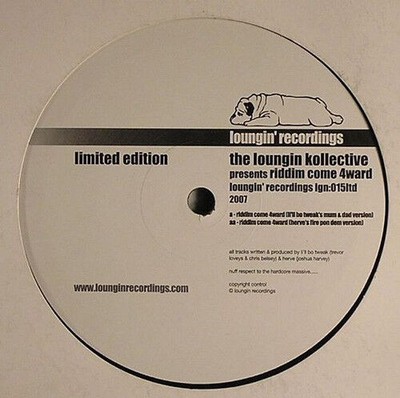The Loungin Kollective - Riddim Come 4ward (VINYL)