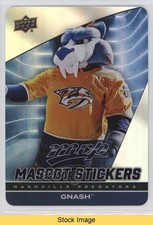 2025-26 Upper Deck MVP Mascot Stickers Gnash #MS-15 READ 8db