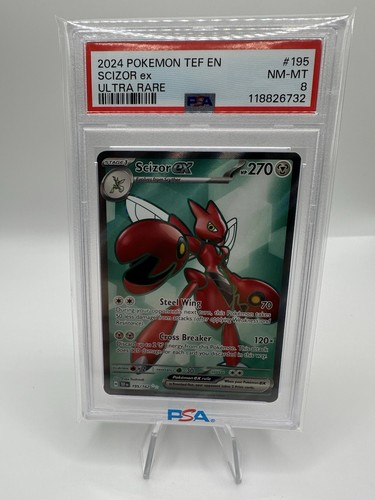 Scizor ex graded PSA 8 for sale on eBay