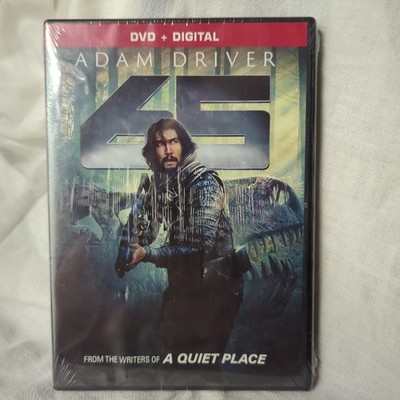 New 65 (DVD + Digital) Adam Driver Factory Sealed Dinosaur Movie
