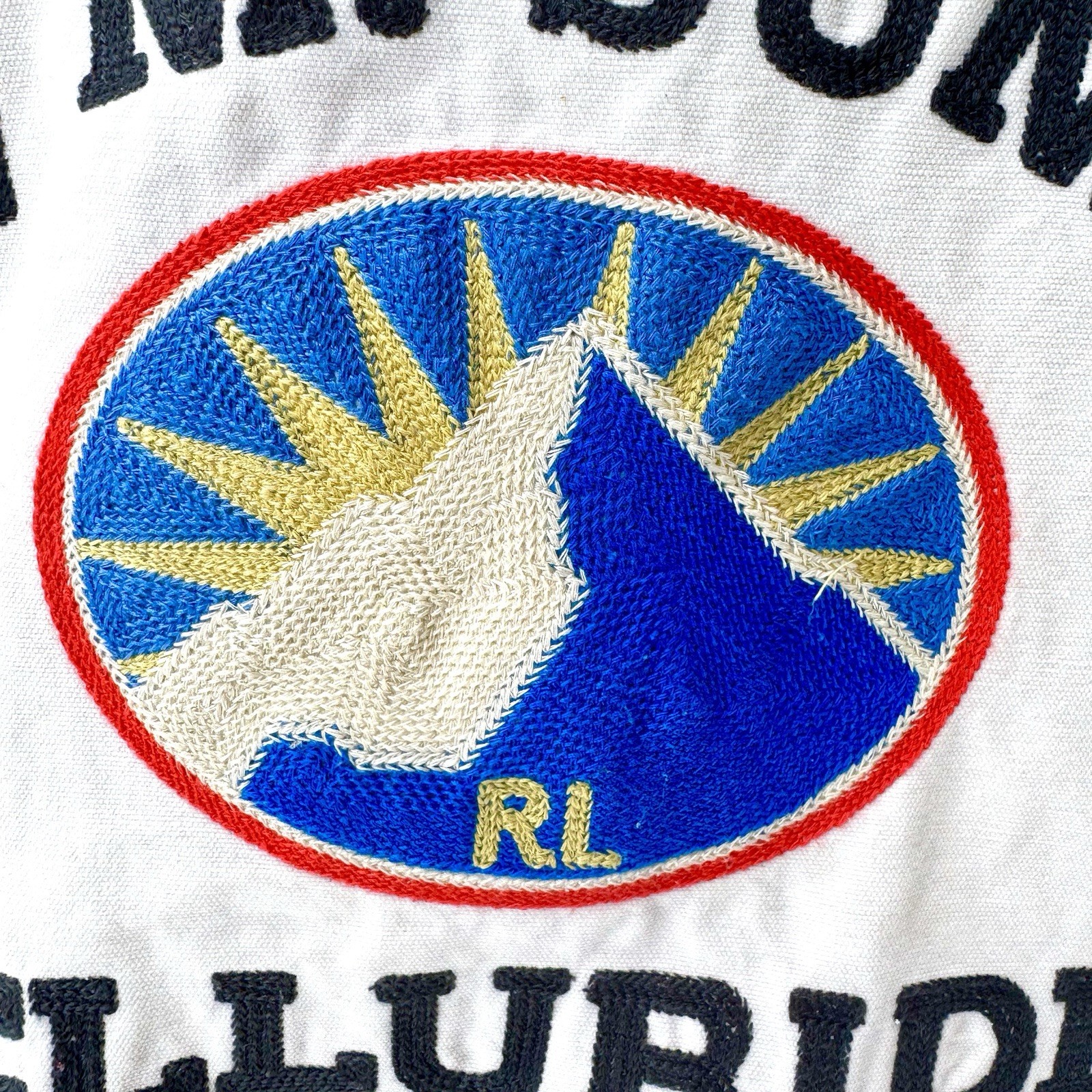 Polo Ralph Lauren Racing Equipment Telluride Summit Jacket White XL Red Stripe