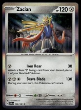 Zacian 136/182 Paradox Rift Pokemon Card