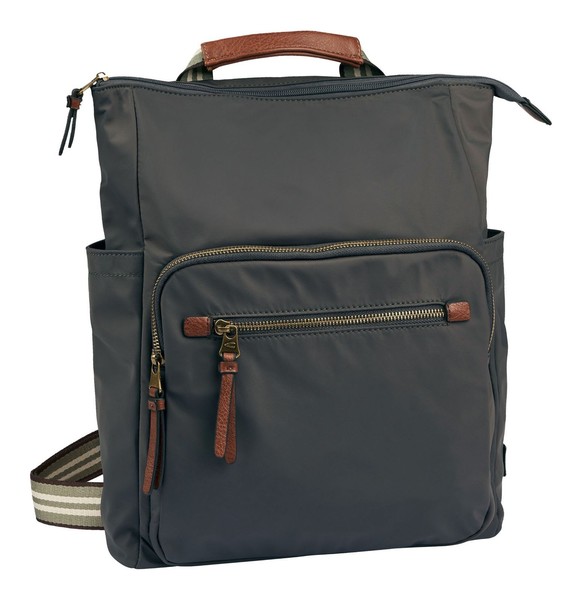 Camel Active Bari Hobo Bag / Backpack Rucksack Rucksack Dark Grey Dunkelgrau Neu-image