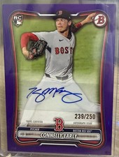 2026 Bowman - Connelly Early #PRV-CE Purple Parallel Auto 239/250