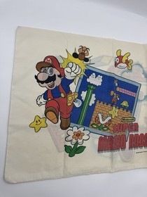 Nintendo Nes 1988 Bettbezug - Zelda & Super Mario Bros Kopfkissen - Vintage 