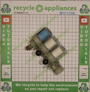 Waschmaschine Dreifach Einlass Magnetventil C00144007