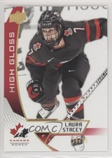 2019 Upper Deck Team Canada Juniors High Gloss 16/25 Laura Stacey #41 h1x