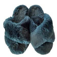 PINK Victoria's Secret faux fur slides slippers Women Size S 5-6