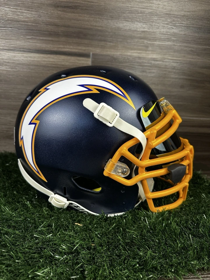 San Diego Chargers Full Size  Throwback Helmet Adult Large - Image 3 of 4