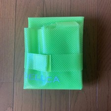 Dean & DeLuca Lime Green 2023 Shopping Bag Fluorescent Green Edition