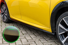 CUP Seitenschweller Sideskirts +Wings aus ABS für Peugeot 208 e208 GT GTLine OEM
