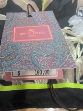 Etro Snow Leopard Silk Pocket Square
